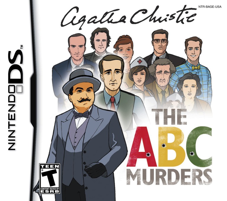 Front boxart of the game Agatha Christie - The ABC Murders (United States) on Nintendo DS