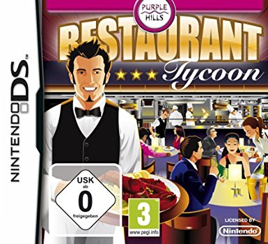 Front boxart of the game Restaurant Tycoon (Germany) on Nintendo DS