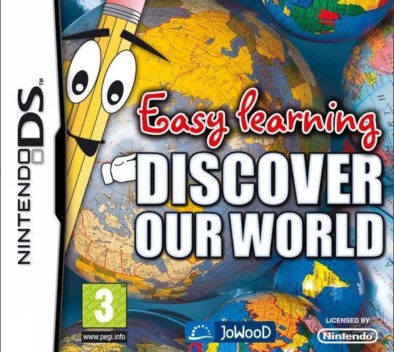 Front boxart of the game Easy learning - Discover Our World (Europe) on Nintendo DS