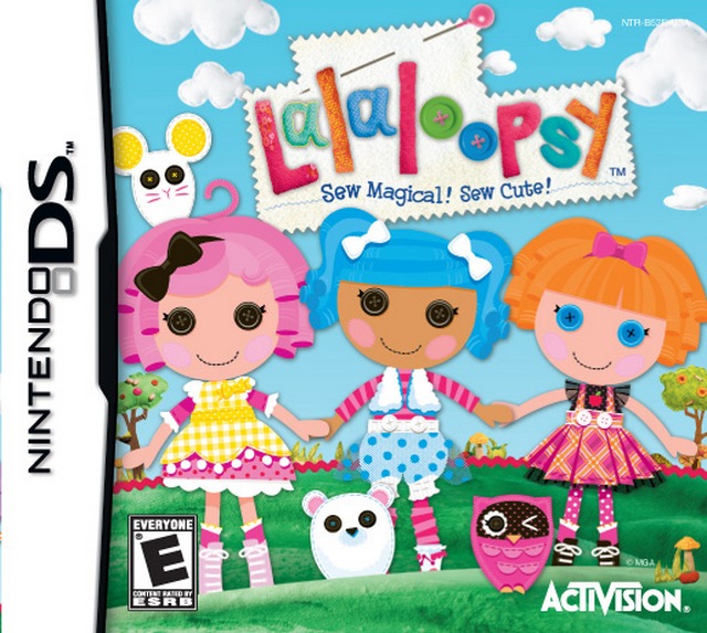 Front boxart of the game Lalaloopsy (United States) on Nintendo DS