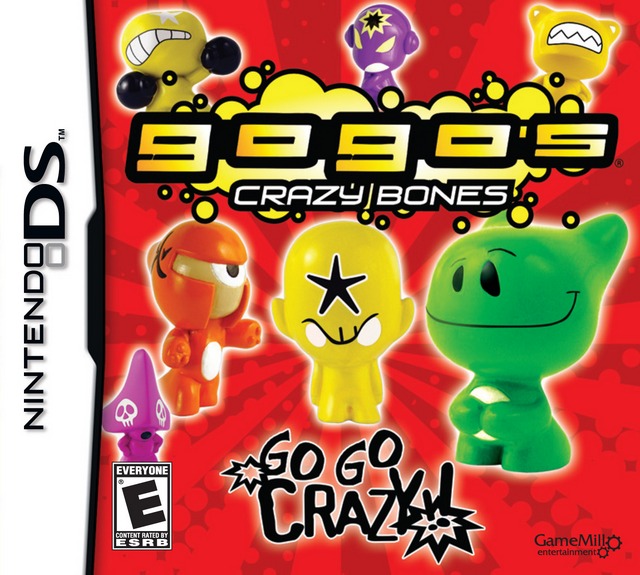Front boxart of the game GoGo's Crazy Bones (United States) on Nintendo DS