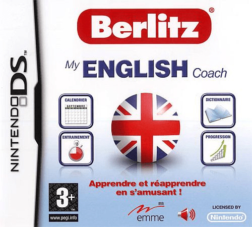 Front boxart of the game Berlitz - My English Coach (France) on Nintendo DS