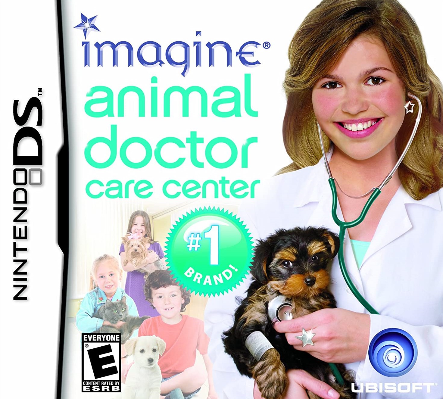 Front boxart of the game Imagine - Animal Doctor Care Center (United States) on Nintendo DS