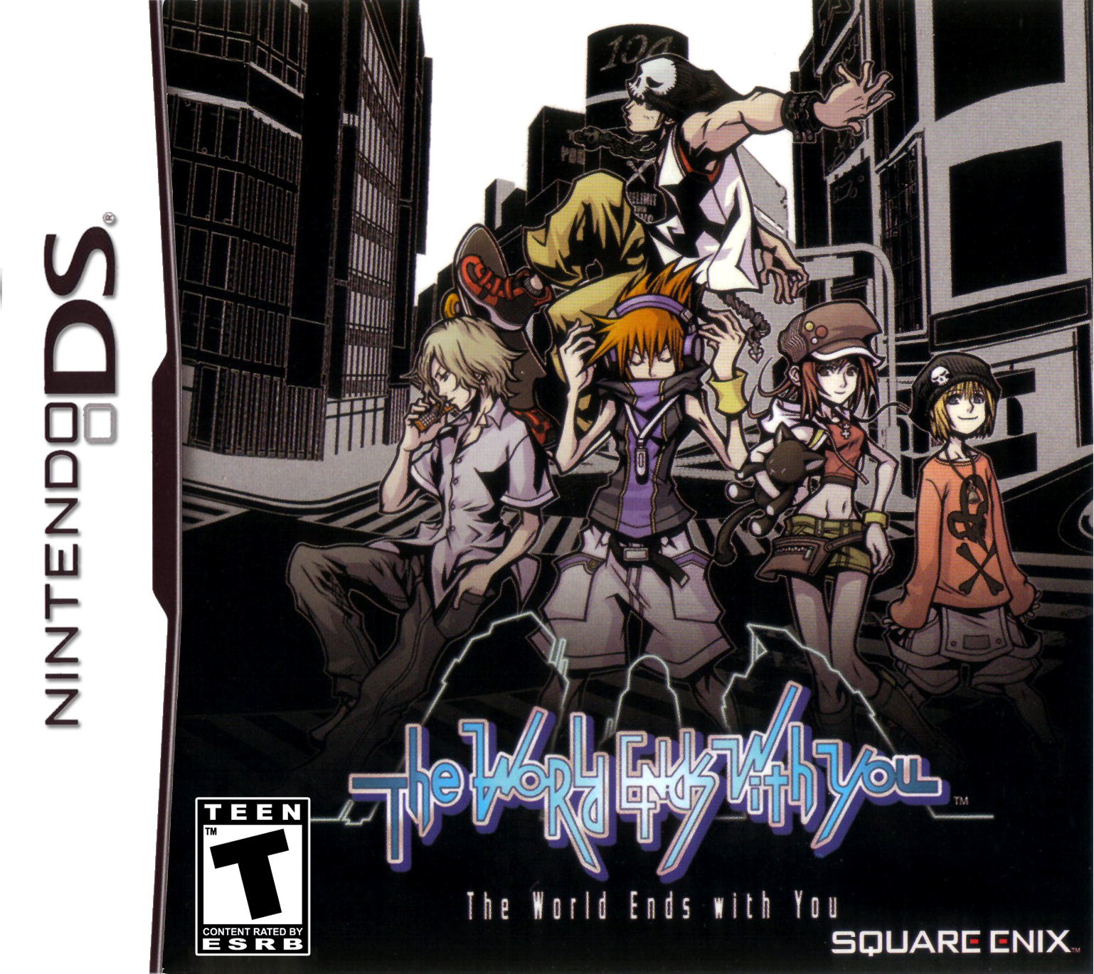 Front boxart of the game World Ends with You, The (United States) on Nintendo DS