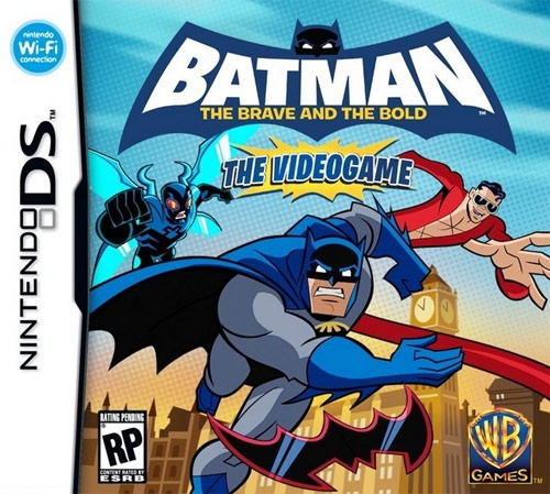 Front boxart of the game Batman - L'Alliance des Héros le Jeu Vidéo (United States) on Nintendo DS