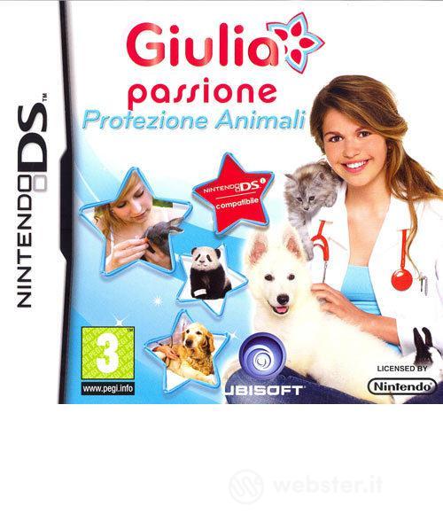 Front boxart of the game Giulia Passione - Protezione Animali (Italy) on Nintendo DS