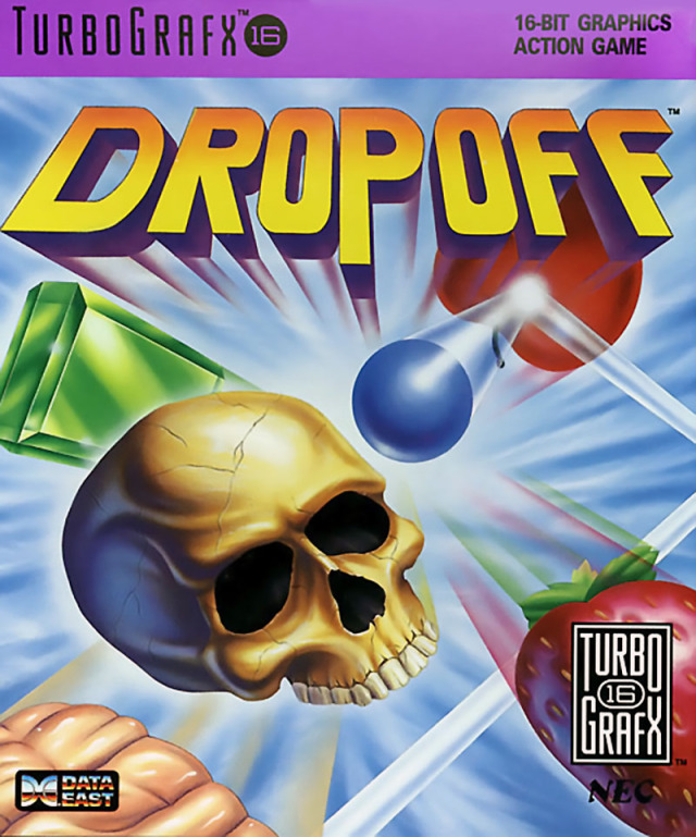 Front boxart of the game Drop Off (United States) on NEC PC Engine