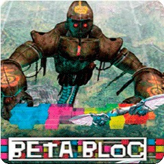Front boxart of the game Beta Bloc (Europe) on Sony PSP