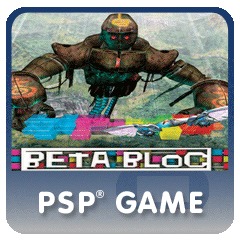 Front boxart of the game Beta Bloc (United States) on Sony PSP