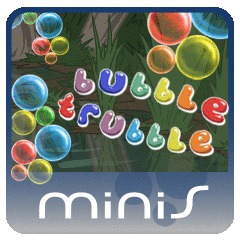 Front boxart of the game Bubble Trubble (United States) on Sony PSP