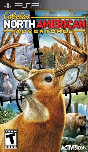 Front boxart of the game Cabela's North American Adventures (United States) on Sony PSP