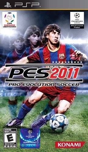 Front boxart of the game Pro Evolution Soccer 2011 (United States) on Sony PSP