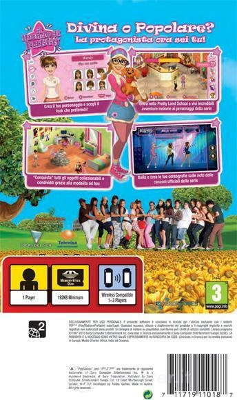 Back boxart of the game Mondo di Patty, Il - Il Gioco Piu' Bello (Italy) on Sony PSP
