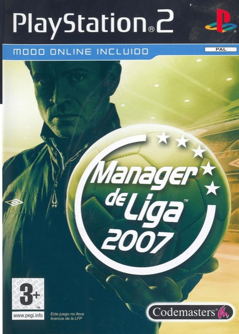 Front boxart of the game LMA Manager 2007 (Spain) on Sony Playstation 2