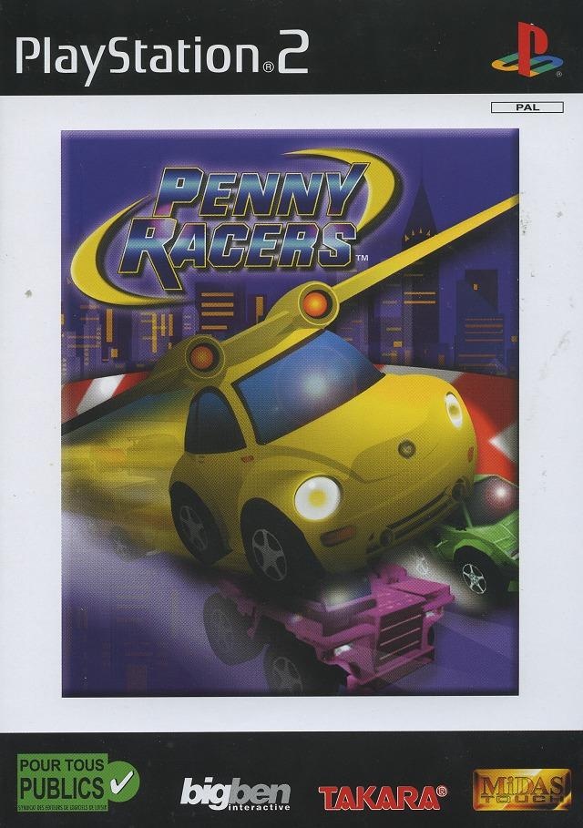 Front boxart of the game Penny Racers (France) on Sony Playstation 2