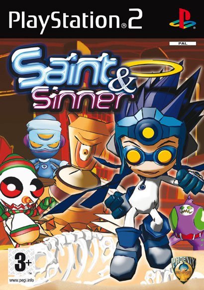 Front boxart of the game Saint & Sinner (Europe) on Sony Playstation 2