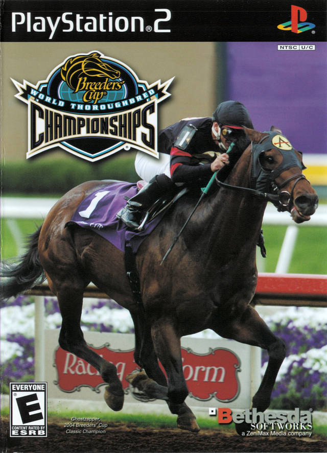 Front boxart of the game Breeders' Cup World Thoroughbred Championships (United States) on Sony Playstation 2