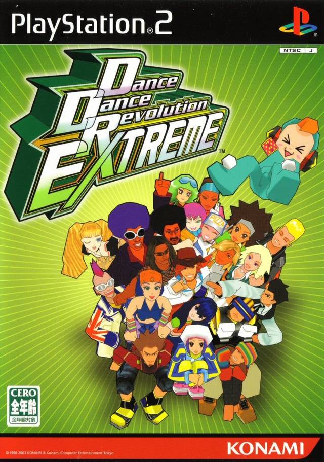 Front boxart of the game Dance Dance Revolution Extreme (Japan) on Sony Playstation 2