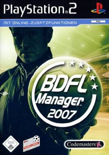 Front boxart of the game BDFL Manager 2007 (Europe) on Sony Playstation 2
