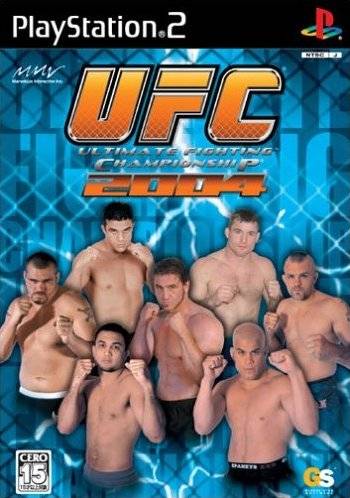 Front boxart of the game UFC 2004 (Japan) on Sony Playstation 2