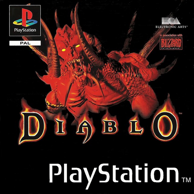 Front boxart of the game Diablo (France) on Sony Playstation