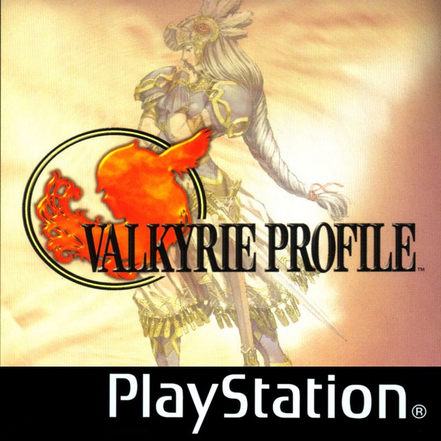 Front boxart of the game Valkyrie Profile (Europe) on Sony Playstation