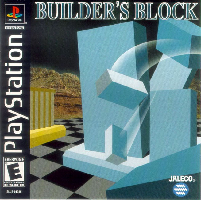 Front boxart of the game Builder's Block (United States) on Sony Playstation