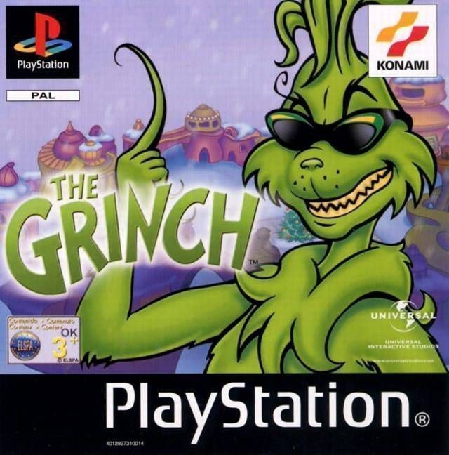 Front boxart of the game Grinch, The (Europe) on Sony Playstation