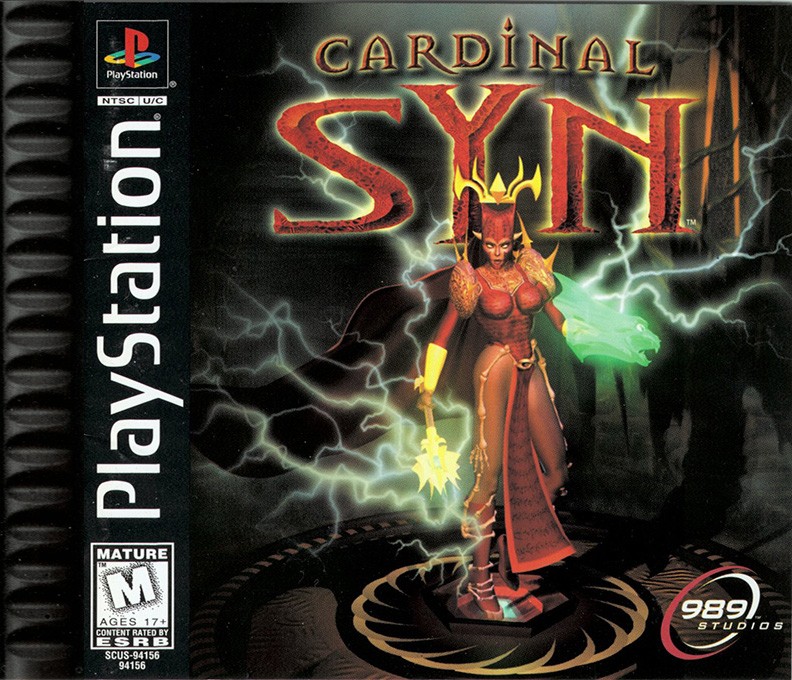 Front boxart of the game Cardinal Syn (United States) on Sony Playstation