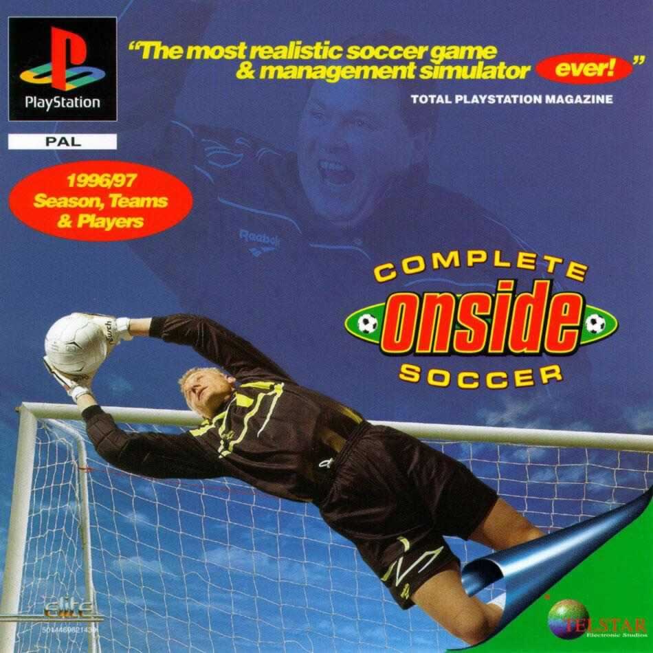 Front boxart of the game Complete Soccer Onside (Japan) on Sony Playstation