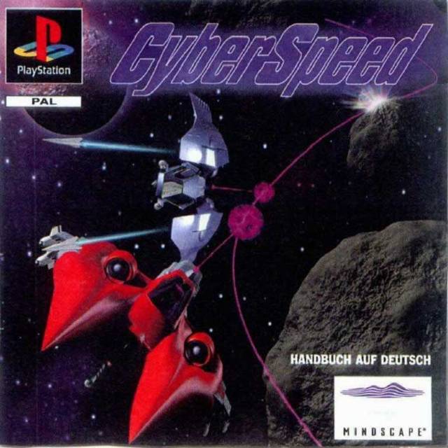 Front boxart of the game CyberSpeed (Europe) on Sony Playstation