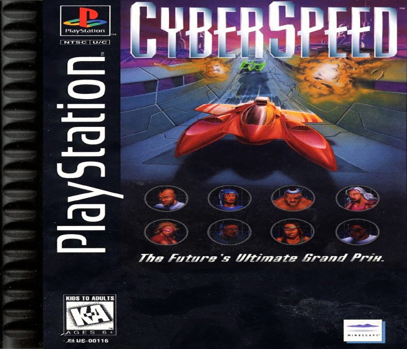 Front boxart of the game CyberSpeed (United States) on Sony Playstation