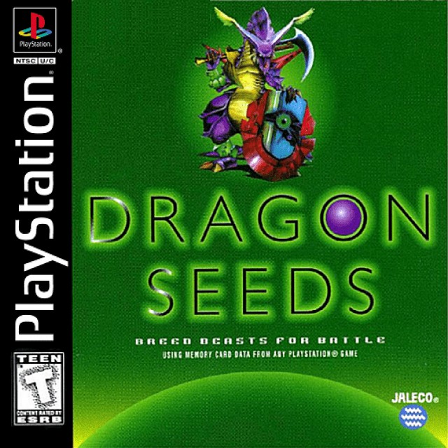 Front boxart of the game Dragon Seeds (Europe) on Sony Playstation