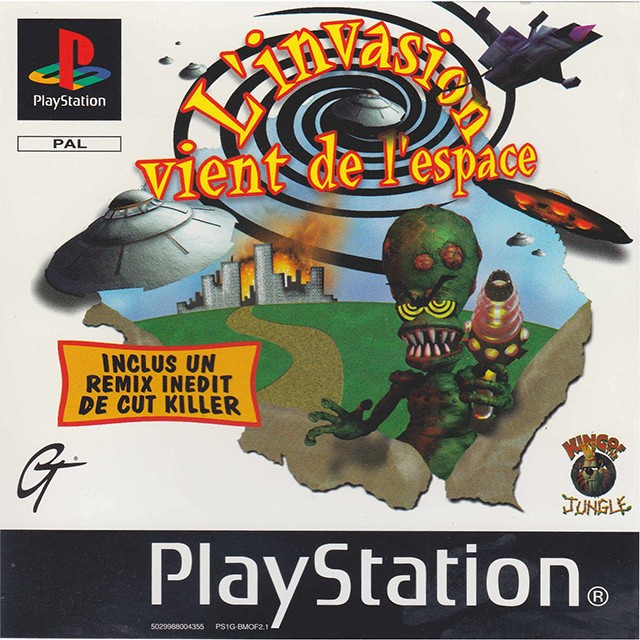 Front boxart of the game Invasion From Beyond (France) on Sony Playstation
