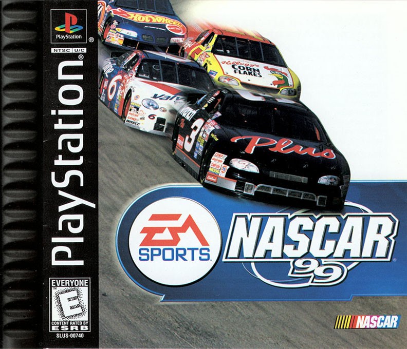 Front boxart of the game NASCAR 99 (United States) on Sony Playstation