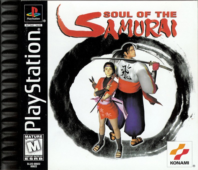 Front boxart of the game Soul of the Samurai (United States) on Sony Playstation