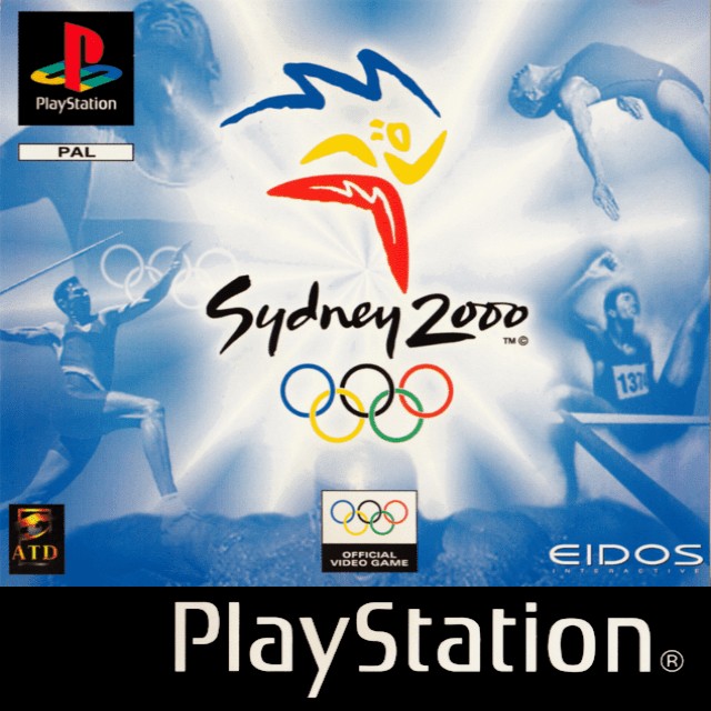 Front boxart of the game Sydney 2000 (Europe) on Sony Playstation