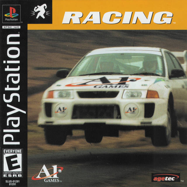 Front boxart of the game Racing (United States) on Sony Playstation