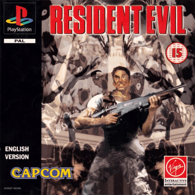Front boxart of the game Resident Evil (Germany) on Sony Playstation