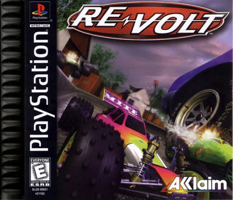 Front boxart of the game Re-Volt (United States) on Sony Playstation