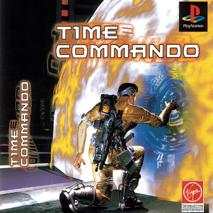 Front boxart of the game Time Commando (Japan) on Sony Playstation