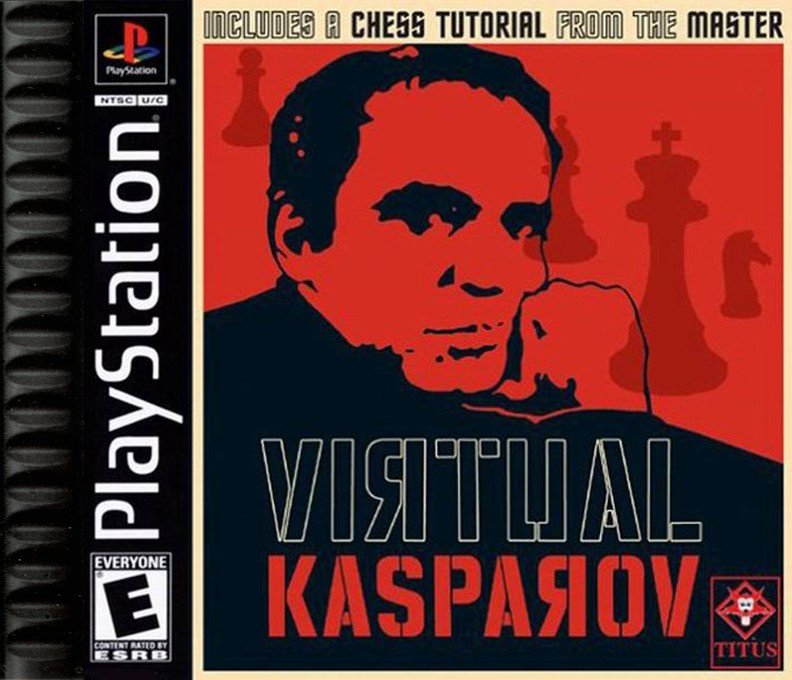 Master everyone. Virtual Kasparov PLAYSTATION. Virtual Kasparov. Каспаров плейстейшен 1 игра шахматы.