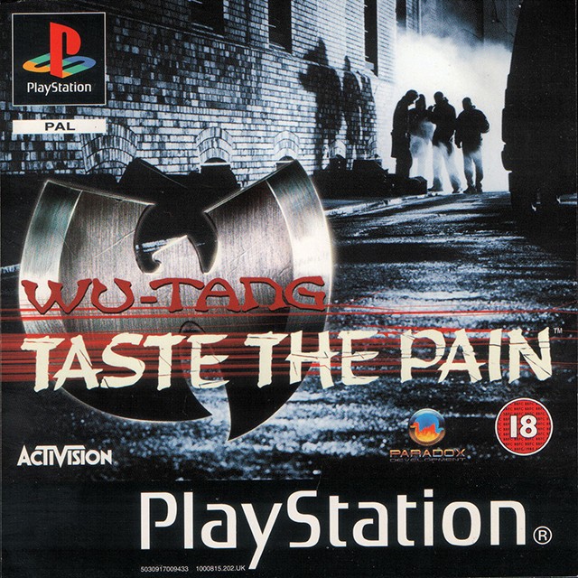 Front boxart of the game Wu-Tang - Shaolin Style (Europe) on Sony Playstation