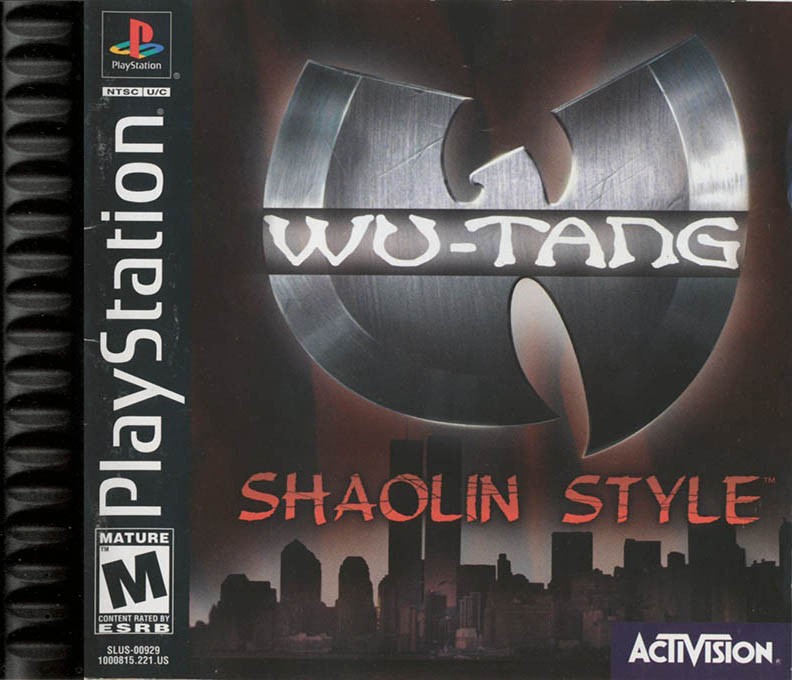 Front boxart of the game Wu-Tang - Shaolin Style (United States) on Sony Playstation
