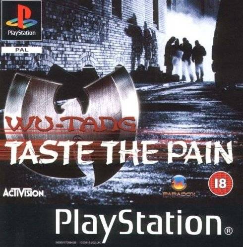 Front boxart of the game Wu-Tang - Taste the Pain (Europe) on Sony Playstation