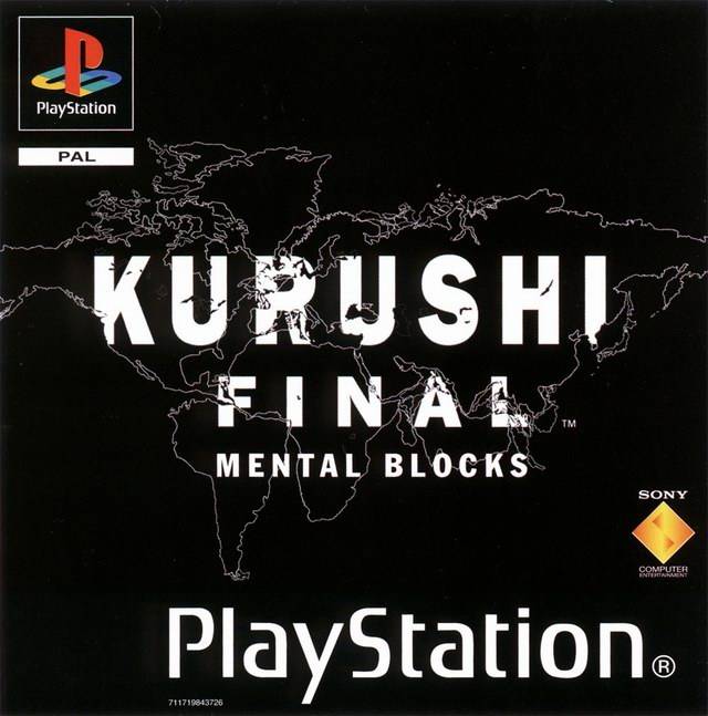 Front boxart of the game Kurushi Final - Mental Blocks (Europe) on Sony Playstation