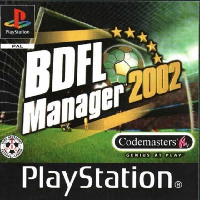 Front boxart of the game LMA Manager 2002 (Germany) on Sony Playstation