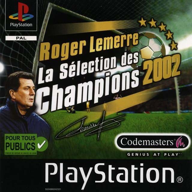 Front boxart of the game LMA Manager 2002 (France) on Sony Playstation