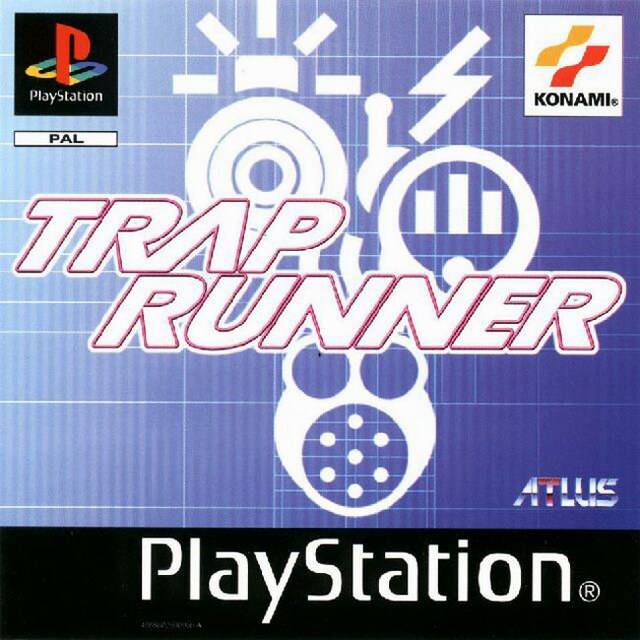 Front boxart of the game Trap Runner (Europe) on Sony Playstation
