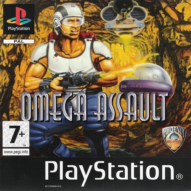 Front boxart of the game Omega Assault (Europe) on Sony Playstation
